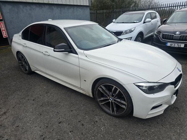 BMW 3-Series Saloon, Petrol Plug-in Hybrid, 2018, White