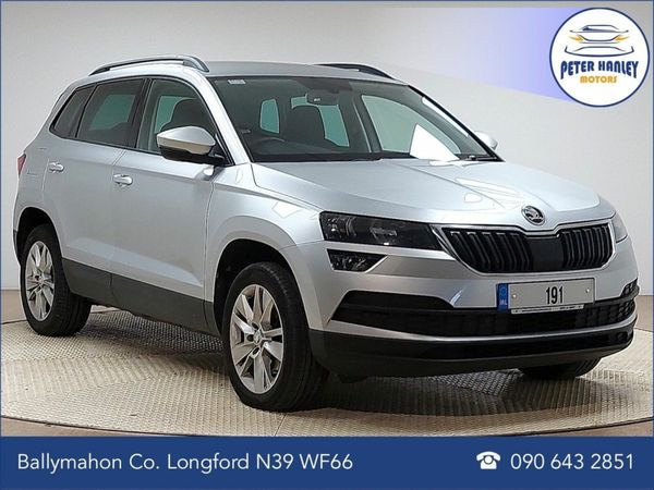 Skoda Karoq SUV, Diesel, 2019, Silver