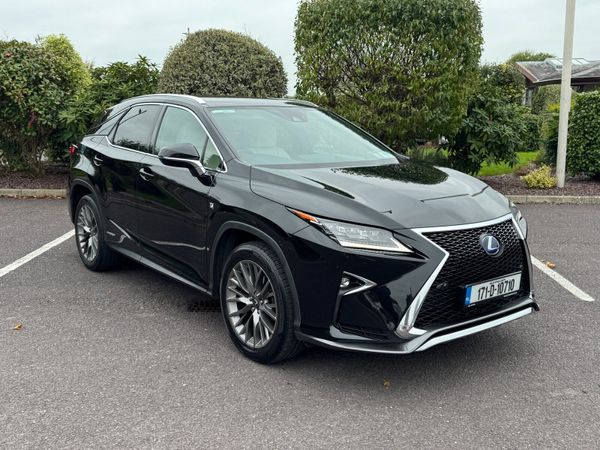 Lexus RX SUV, Petrol Hybrid, 2017, Black