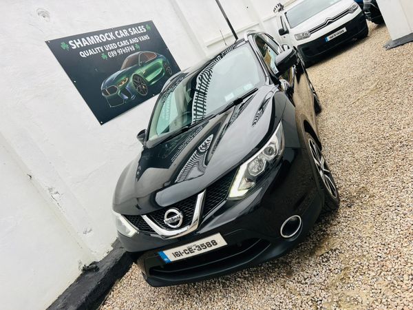 Nissan Qashqai Hatchback, Diesel, 2016, Black