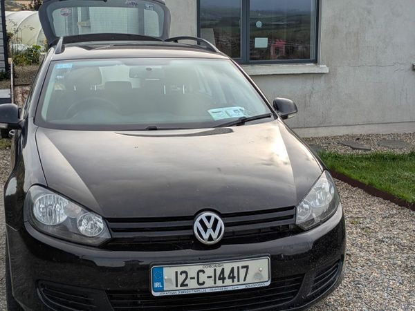 Volkswagen Golf Estate, Diesel, 2012, Black