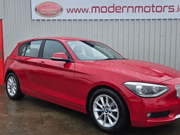 BMW 1-Series Hatchback, Petrol, 2014, Red