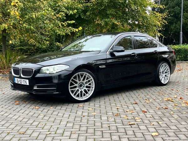 BMW 5-Series Saloon, Diesel, 2015, Black