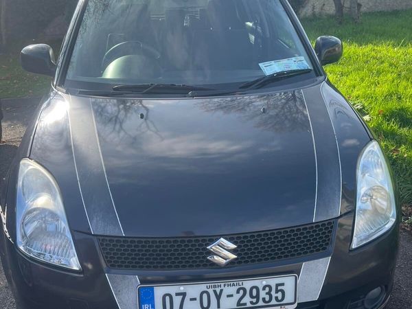 Suzuki Swift Hatchback, Petrol, 2007, Black