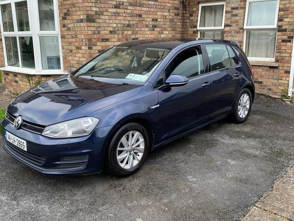 Volkswagen Golf Hatchback, Diesel, 2014, Blue