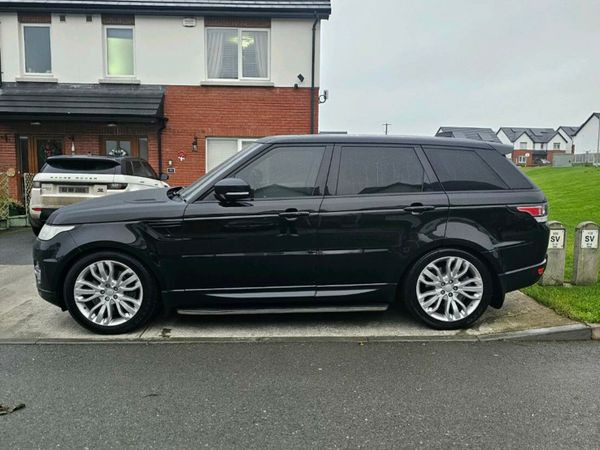 Land Rover Range Rover Sport SUV, Diesel, 2017, Black