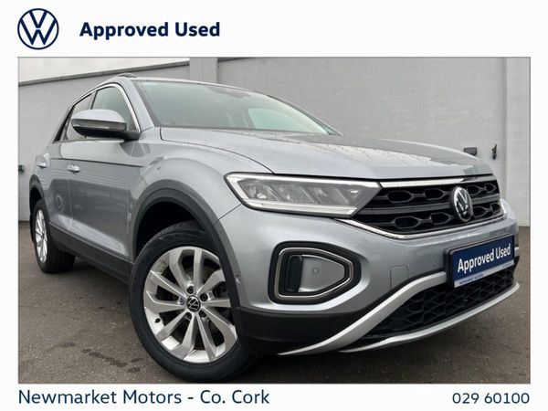 Volkswagen T-Roc SUV, Petrol, 2024, Silver