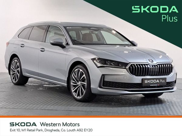 Skoda Superb Estate, Petrol Plug-in Hybrid, 2025, Grey