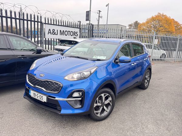 Kia Sportage SUV, Diesel, 2019, Blue