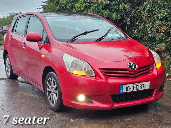 Toyota Verso MPV, Diesel, 2010, Red