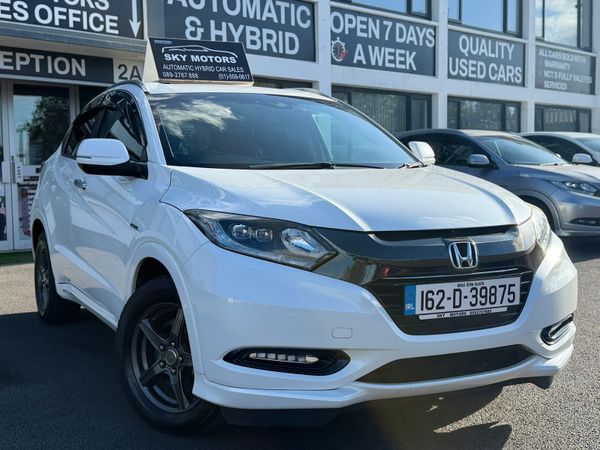 Honda Vezel Estate, Petrol Hybrid, 2016, White