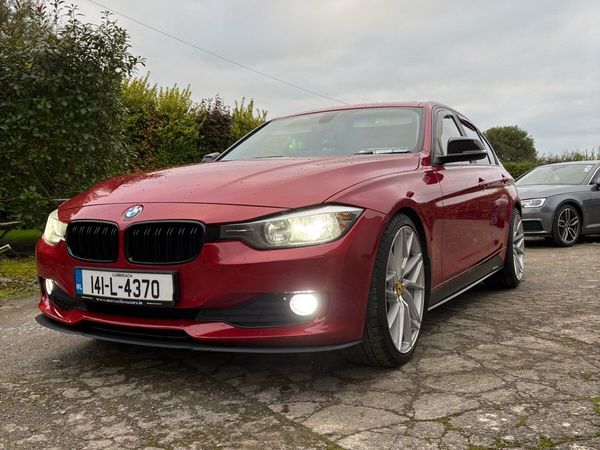 BMW 3-Series Saloon, Diesel, 2014, Red