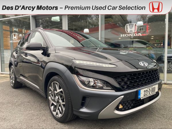 Hyundai KONA Hatchback, Petrol Hybrid, 2022, Black