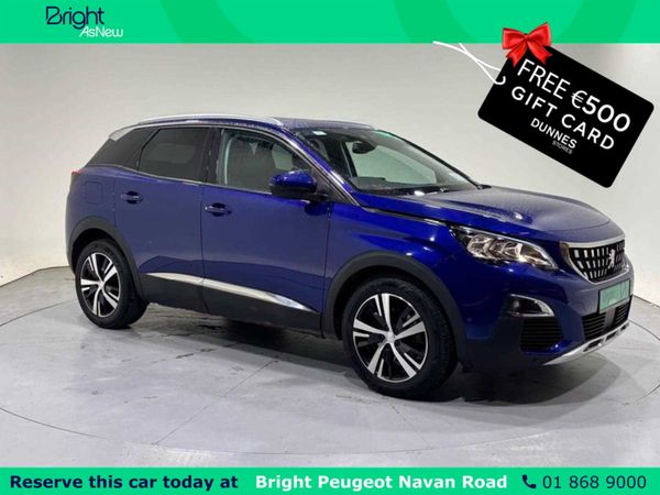Peugeot 3008 MPV, Petrol, 2020, Blue