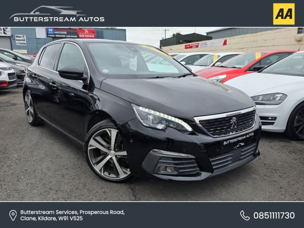 Peugeot 308 Hatchback, Diesel, 2018, Black