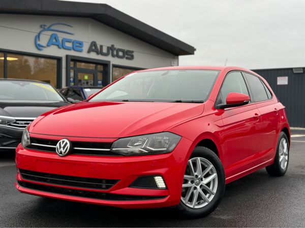 Volkswagen Polo Hatchback, Petrol, 2018, Red