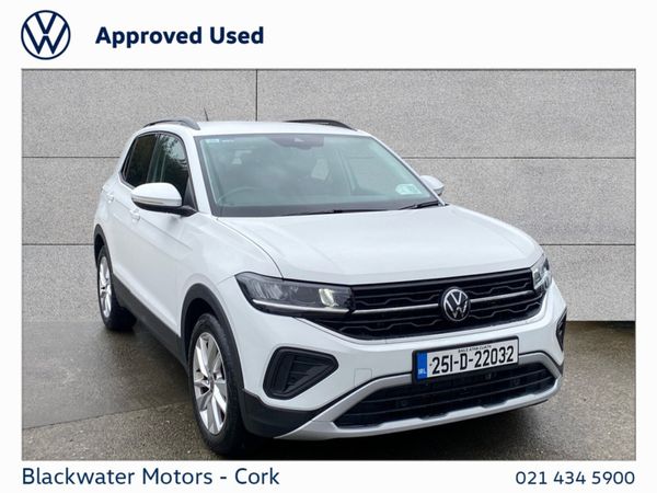 Volkswagen T-Cross SUV, Petrol, 2025, White