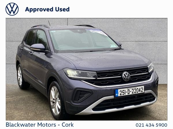 Volkswagen T-Cross SUV, Petrol, 2025, Grey