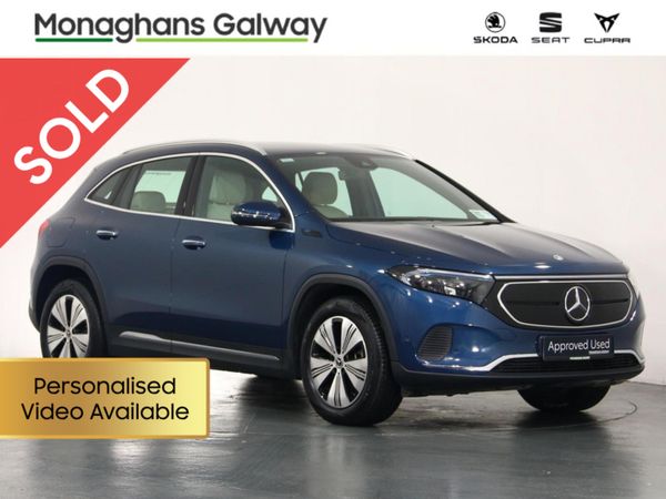 Mercedes-Benz EQA SUV, Electric, 2022, Blue