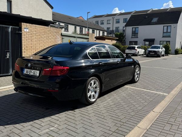BMW 5-Series Saloon, Diesel, 2014, Black