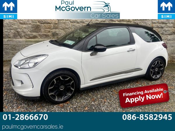 Citroen DS 3 Convertible, Diesel, 2014, White