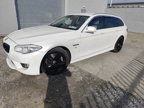 BMW 5-Series Estate, Diesel, 2012, White