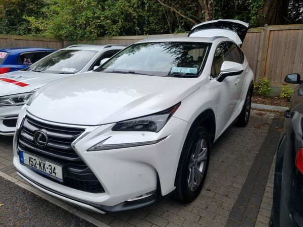 Lexus NX SUV, Petrol Plug-in Hybrid, 2015, White
