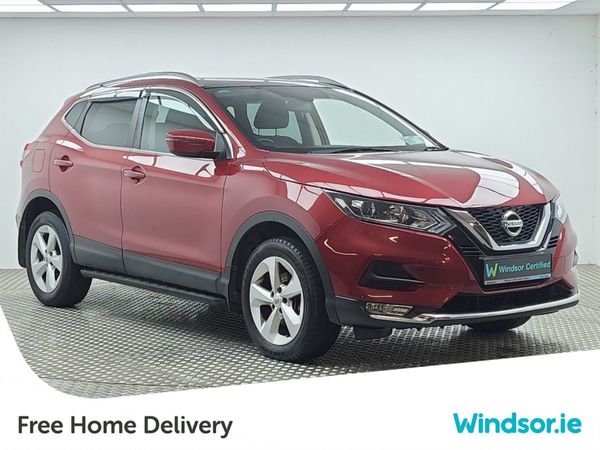 Nissan Qashqai MPV, Petrol, 2019, Red