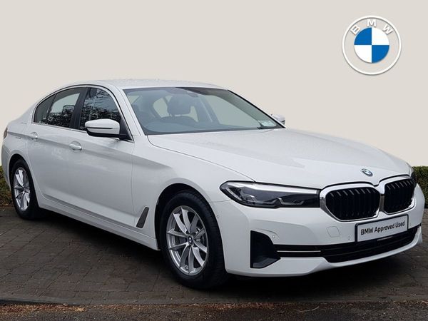 BMW 5-Series Saloon, Diesel, 2023, White