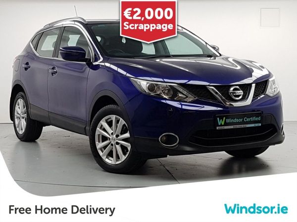 Nissan Qashqai Hatchback, Petrol, 2016, Blue