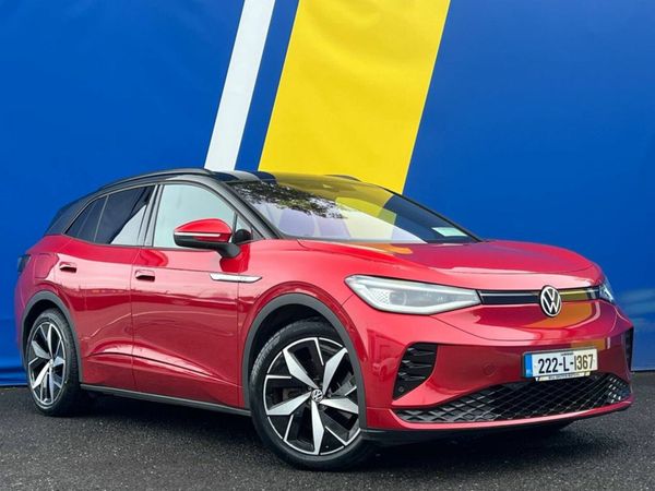 Volkswagen ID.4 Hatchback, Electric, 2022, Red