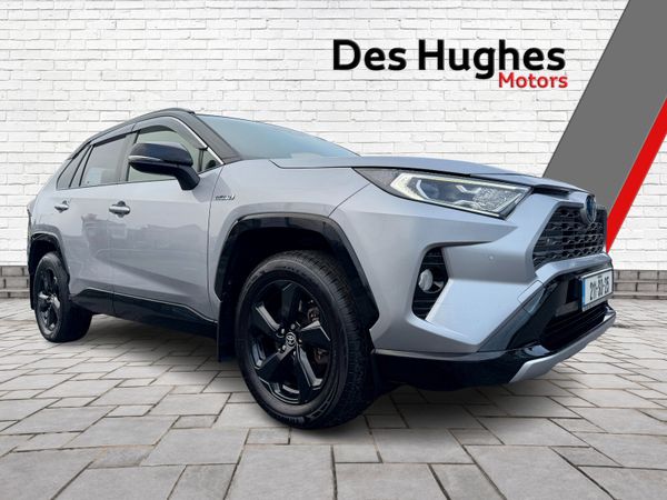 Toyota RAV4 SUV, Petrol Hybrid, 2021, Silver