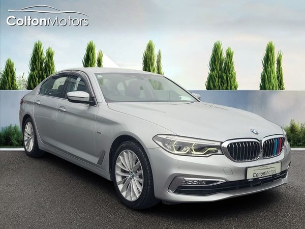 BMW 5-Series Saloon, Diesel, 2017, Silver