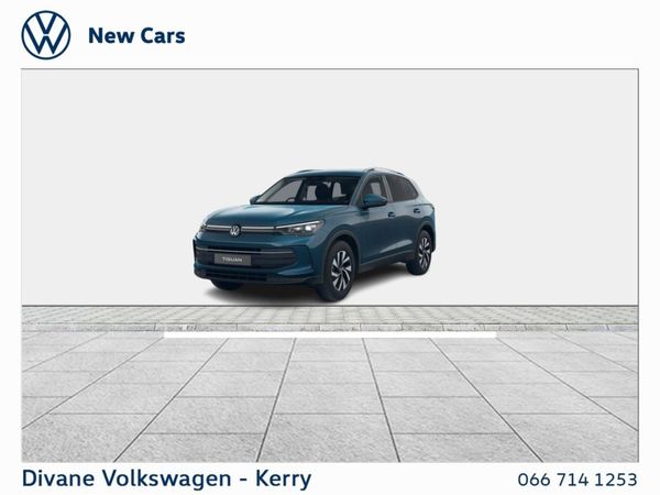 Volkswagen Tiguan SUV, Petrol Plug-in Hybrid, 2026, Blue
