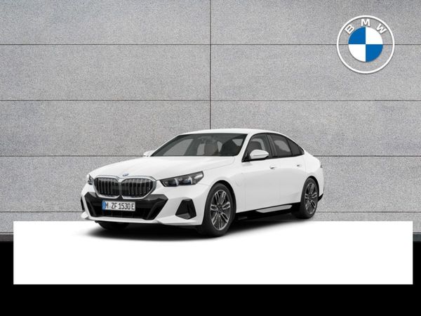 BMW 5-Series Saloon, Petrol Plug-in Hybrid, 2026, White