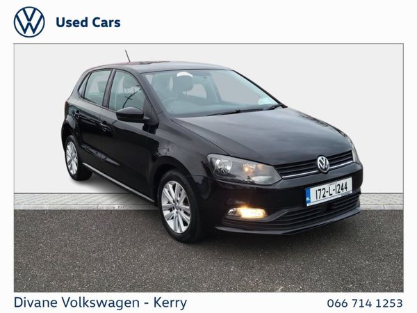 Volkswagen Polo Hatchback, Petrol, 2017, Black