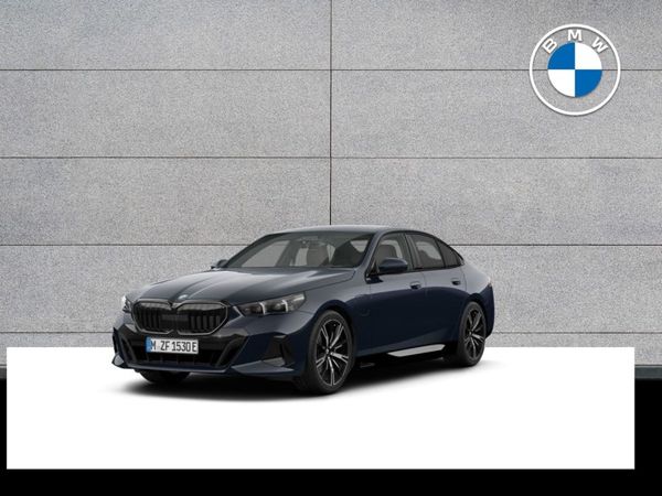 BMW 5-Series Saloon, Petrol Plug-in Hybrid, 2026, Blue