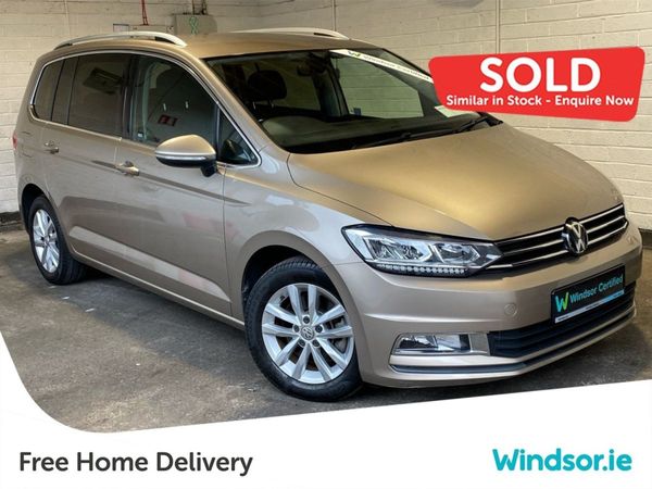 Volkswagen Touran SUV, Petrol, 2018, Gold