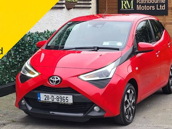 Toyota Aygo Hatchback, Petrol, 2021, Red