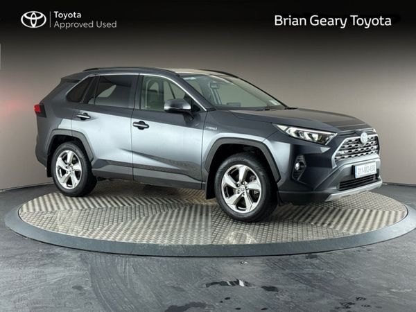 Toyota RAV4 SUV, Petrol Hybrid, 2021, Grey