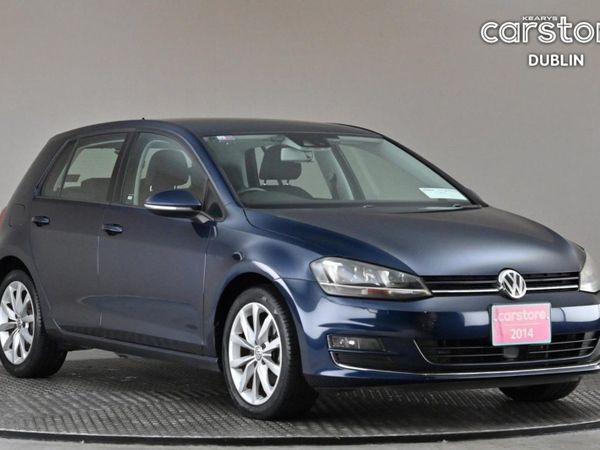 Volkswagen Golf Hatchback, Petrol, 2014, Blue