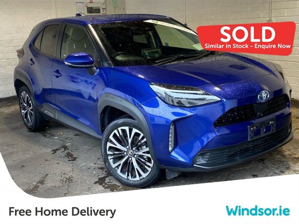 Toyota Yaris Cross SUV, Petrol Hybrid, 2021, Blue