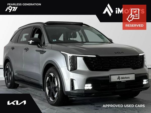 Kia Sorento SUV, Petrol Plug-in Hybrid, 2025, Grey
