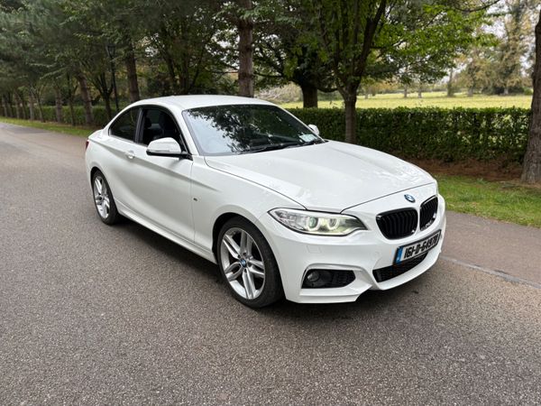 BMW 2-Series Coupe, Petrol, 2016, White