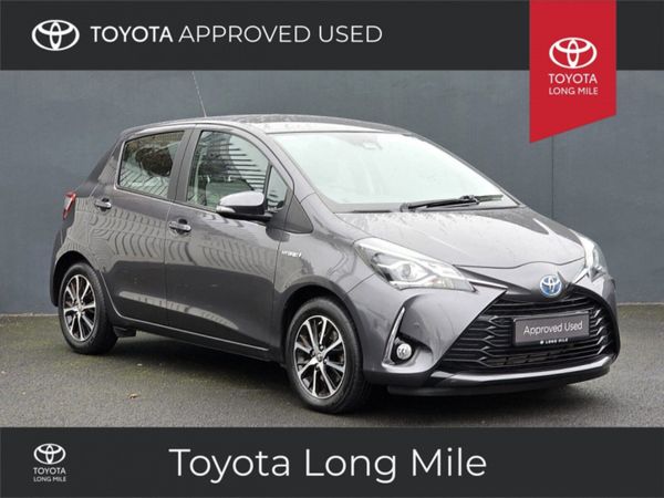 Toyota Yaris Hatchback, Petrol Hybrid, 2018, Grey