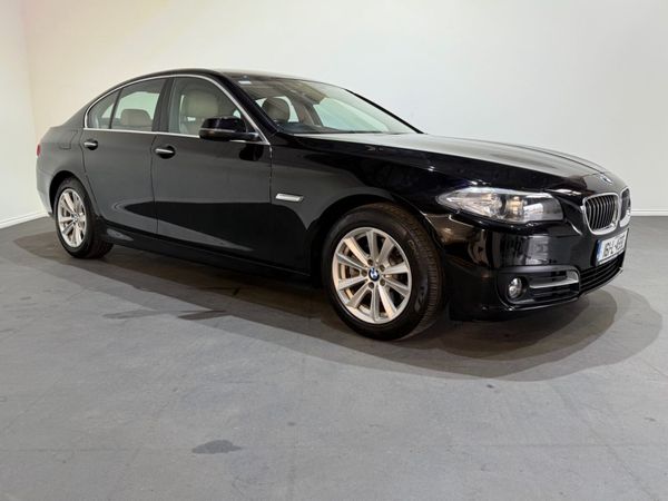 BMW 5-Series Saloon, Diesel, 2016, Black
