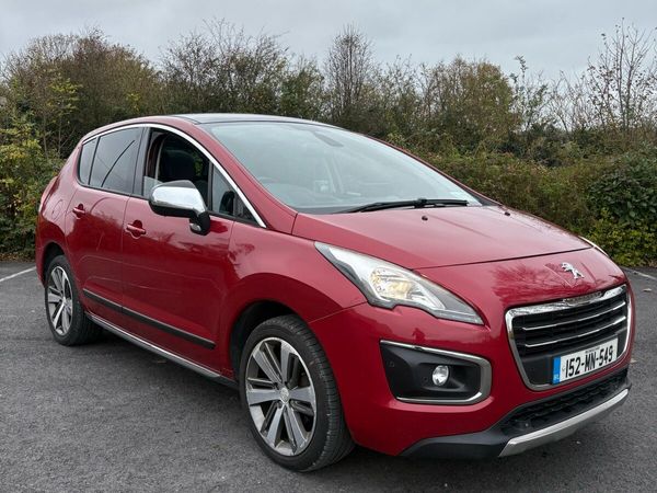 Peugeot 3008 SUV, Diesel, 2015, Red