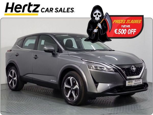 Nissan Qashqai MPV, Petrol Hybrid, 2023, Grey