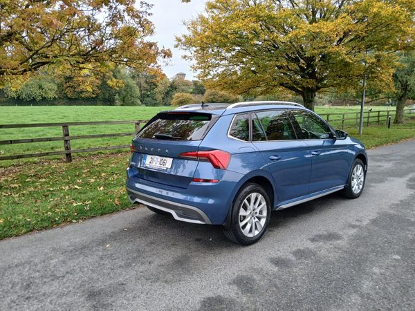 Skoda Kamiq Hatchback, Petrol, 2021, Blue