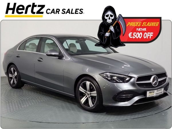 Mercedes-Benz C-Class Saloon, Petrol Hybrid, 2022, Grey
